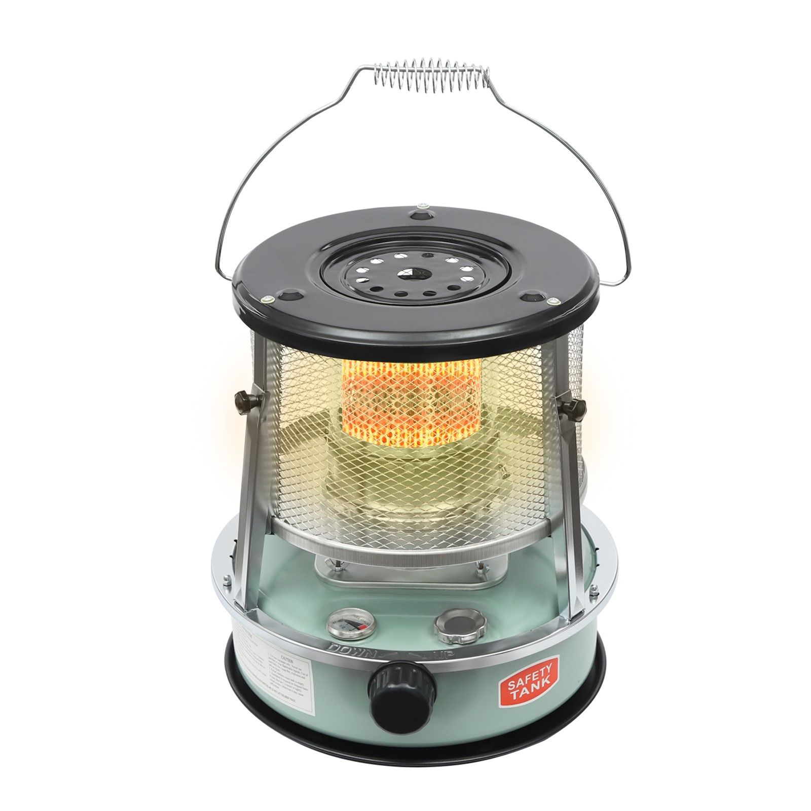 Image of 4. 6l/1. 22 Gal Outdoor Camping Kerosene Heater, Portable Kerosene Heater, Outdoor Kerosene Stove Suitable For Garages, Poorly Insulated Rooms, Camping, And Other Spaces
