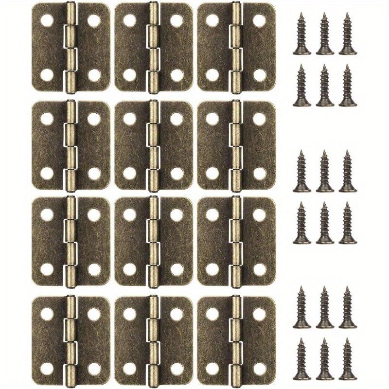 PATIKIL Yellow 1-3/8 Inch Round Drawer Knobs, 8 Pcs Wood Handles With Screws For Kitchen Cupboard Furniture Door