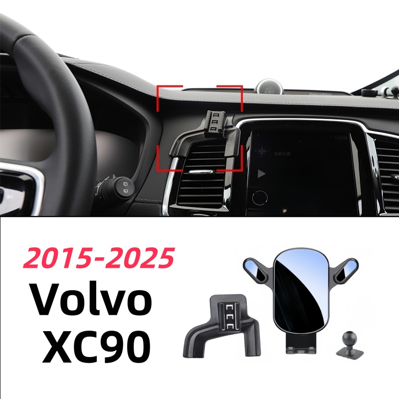 TEMU Compatibile con il Volvo 2015-2025, questo supporto per telefono si incastra nella bocchetta dell'aria per la GPS e funge da supporto per
