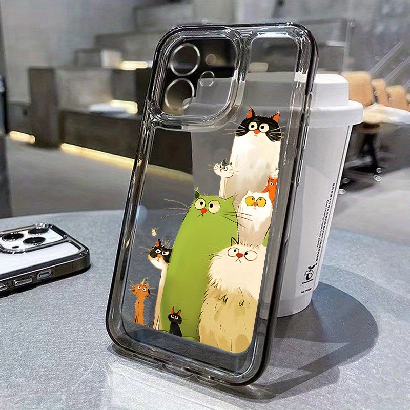 TEMU Phone Case Featuring A Cute Is Compatible With Iphone Models 11, 12, 13, 14, 15, 16 Pro Max, Xs, Xr, X, 7, 8 Plus, Se, And 12, 13 . It Makes A