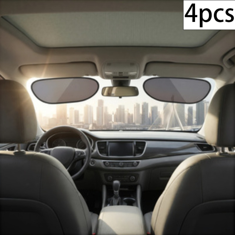 TEMU 4pcs, Upgraded Car Side Window Sunshade, A Set Of 4pcs, Covers Front And Rear Side Windows, Fully Blocks And . Made Of High-density Blackout