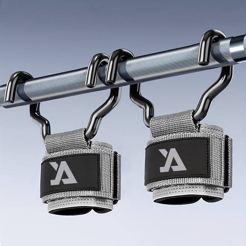thickened pull up assist hook with wrist sponge hook for stability and extended hook and loop fastener fit