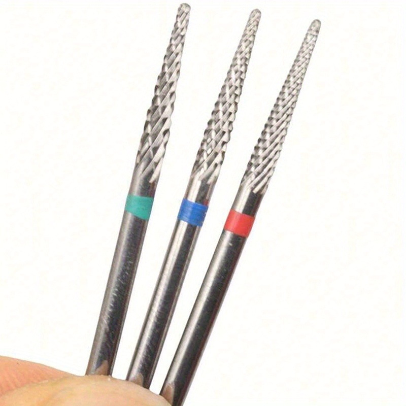 Professional Tungsten Carbide Nail Drill Bits, Safe Cleaning Tool