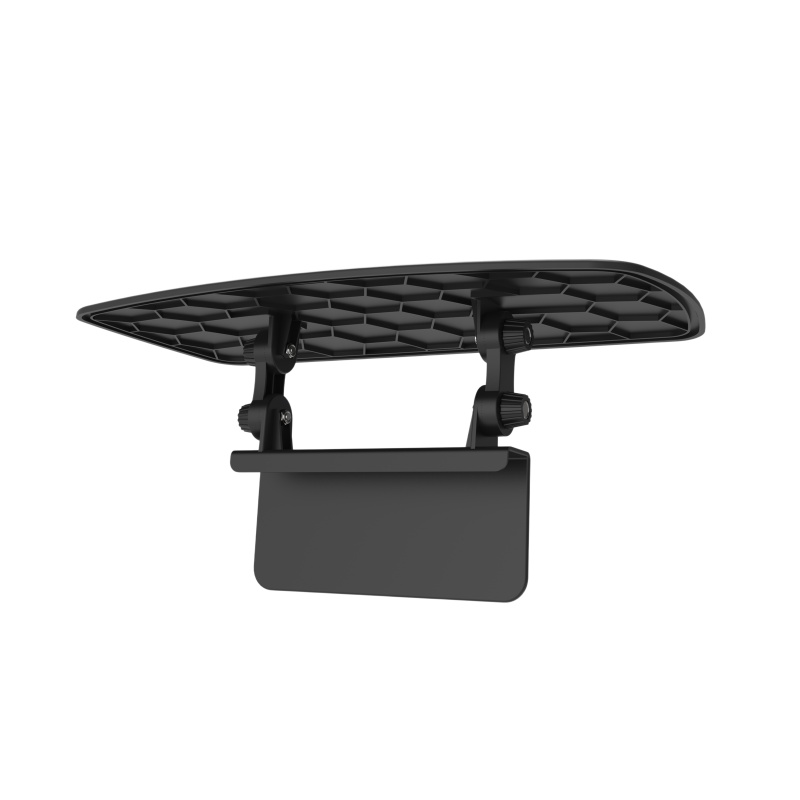 TEMU Dual-axis Adjustable Car Center Console Sun Visor, Stable Hovering , Honeycomb -type Dashboard Shade