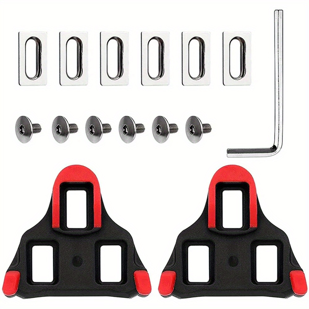 E-shop Rennrad-Pedalplatte Mountainbike-Schuhe Cleats Selbstverriegelnde Platte Clip für System mit Verriegelungsplatte MTB-Zubehör