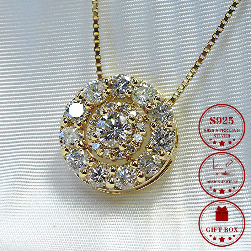 TEMU A New Exquisite Necklace For Of 925 Silver, Featuring Light Luxury Retro Design. It Showcases A Easy Yet Elegant Style With A Shiny And Bright
