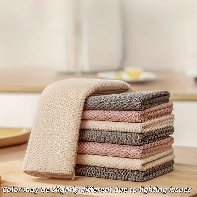 E-shop 6 Stück ultraweiche Mikrofaser-Küchentücher – hochsaugfähig, doppelseitige Waffelgewebe-Textur, leicht zu reinigen, Weltraum-Thema in Weiß, Grau