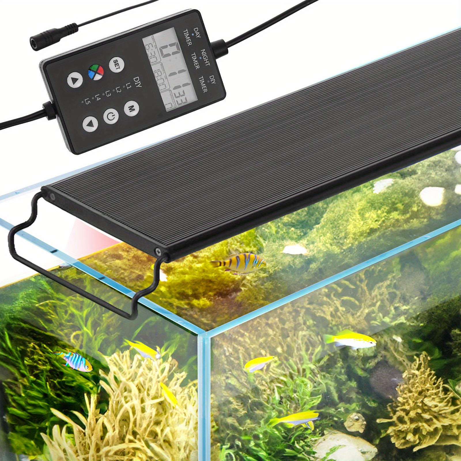 

Vevor Lcd , 22w 24/7 , & - Aluminum Alloy Extendable Brackets For 24"-30" Tank