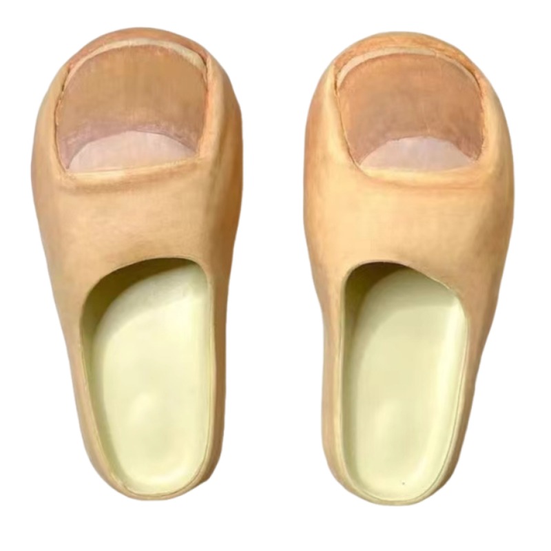TEMU Women's Oversized Giant Slippers - Oversized Pvc Sole & Sole/pvc Upper Suitable For Cosplay, Themed Parties, Novelty Gifts, - Indoor/outdoor