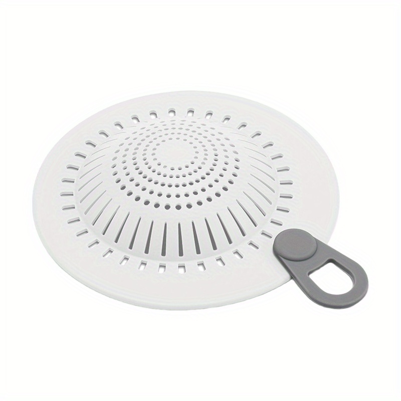 1/2pcs Drain Filter Net, Bathroom Hair Anti-clogging Drain Strainer, Kitchen Sink Garbage Filter, Universal Toilet Drain Net, Bathroom Additions