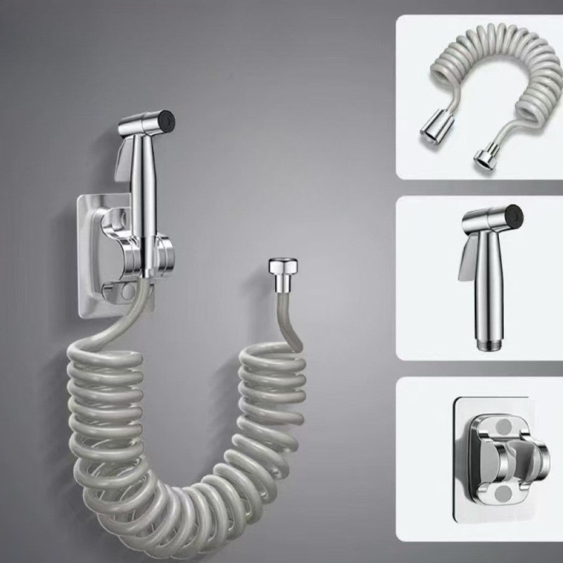 High Pressure Washer Retractable Hose Shower Nozzle Easy to Install Good Water Pressure