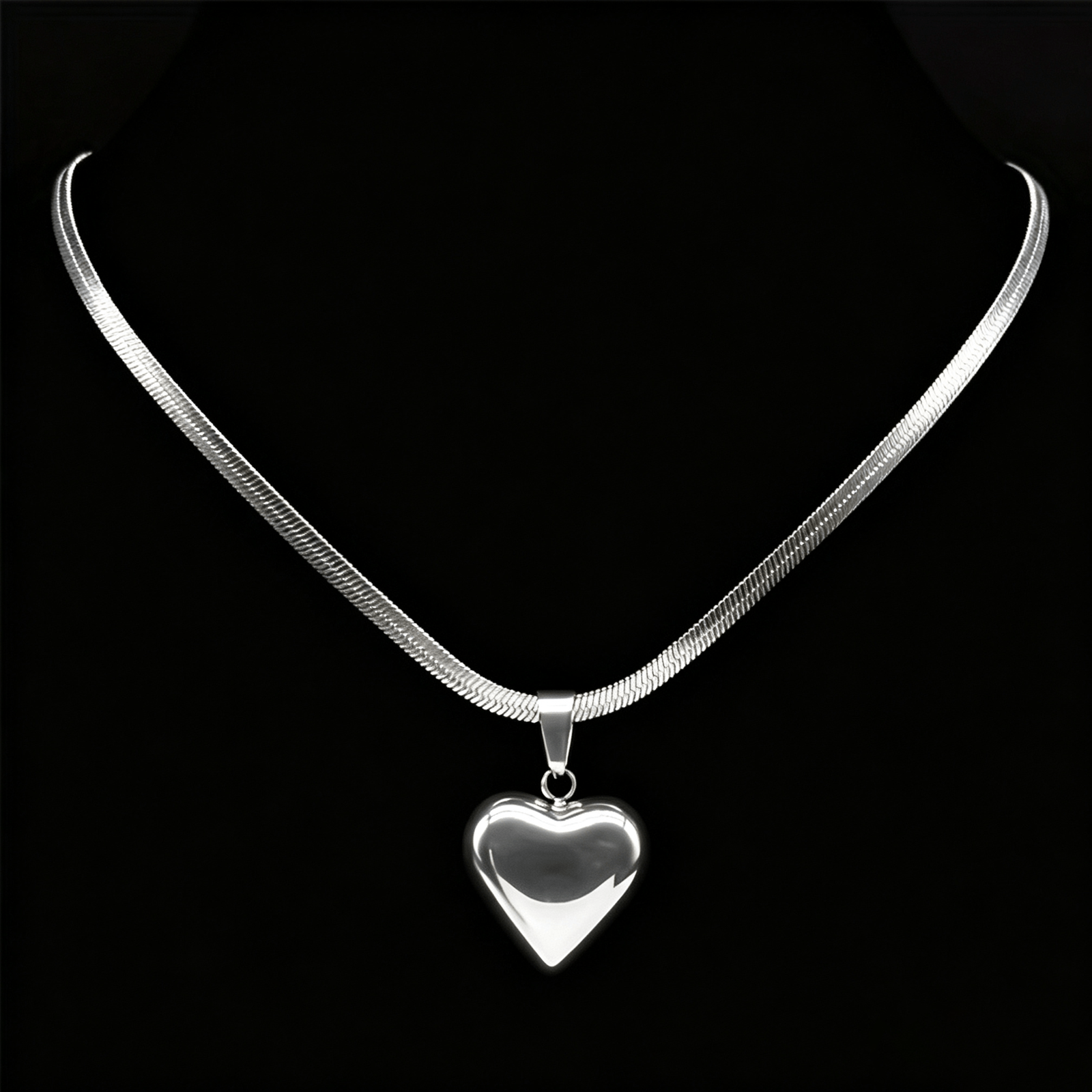 TEMU A High-end, Light Stainless Pendant Necklace For Women, Featuring Fade-resistant And Hypoallergenic . With Yet Design, Suitable For Daily Wear