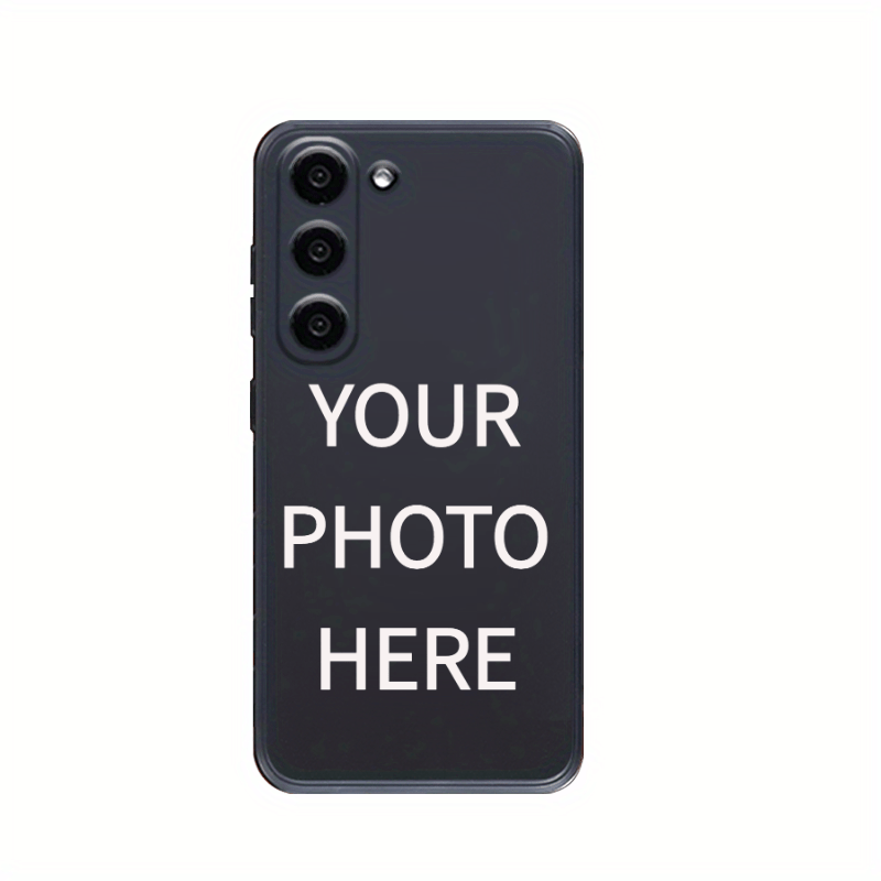 Trda ovitek za telefon: DIY ovitek s prilagojeno fotografijo, personaliziran ovitek za for Samsung Galaxy S24 Ultra S23 Plus S22 S21 S20 FE A72