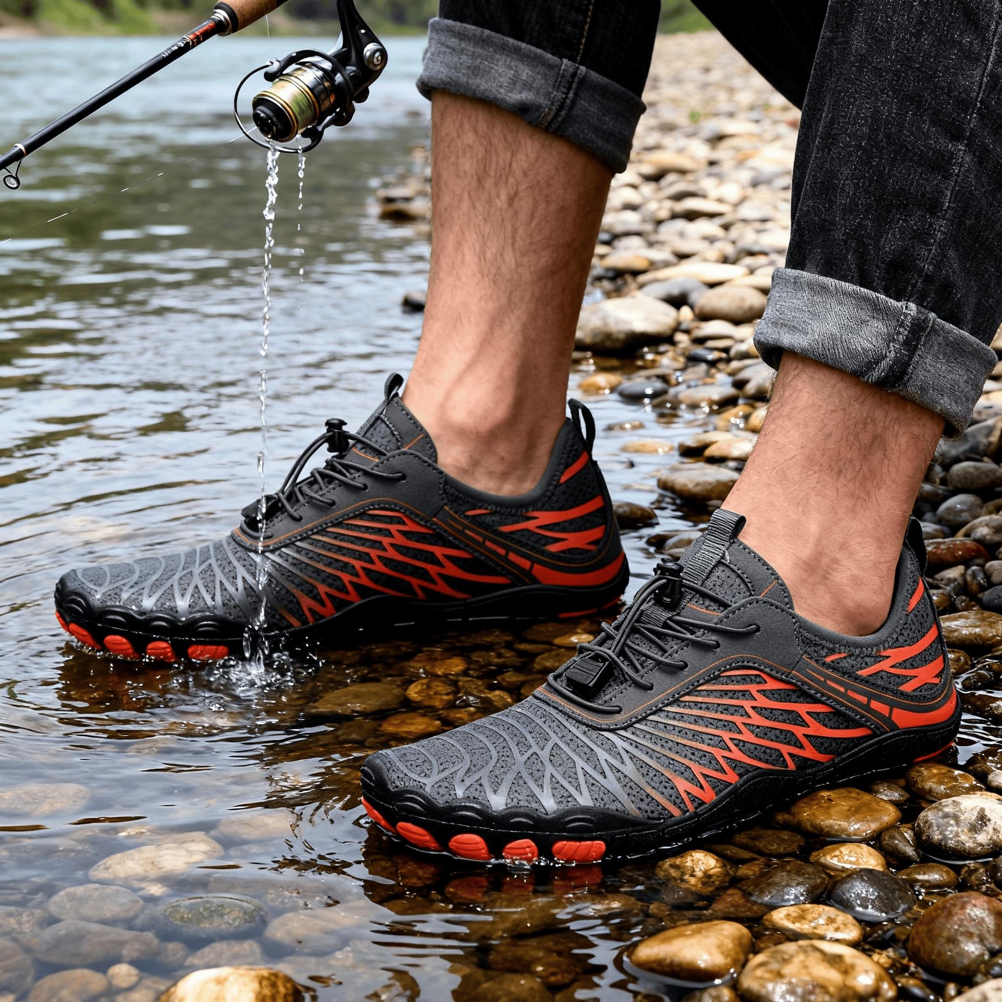 Men's Lightweight Non-Slip Water Wading Shoes