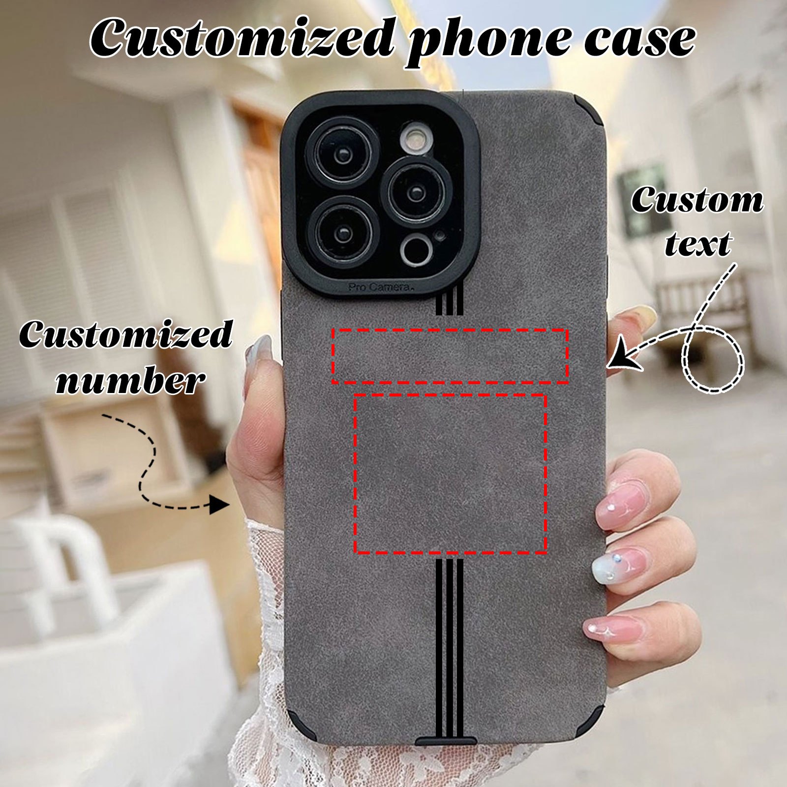 TEMU Phone Case: Custom Team Name, Number, Text, Name, Team Diy New Phone Case, Suitable For Iphone 17 Pro Max / 17 Pro / 16 / 7 / 8 / Xr / Xs / X /