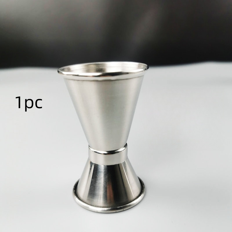 1pc Stainless Steel Shaker Measure Cup Drink Spirit Measure Jigger Kitchen Gadgets