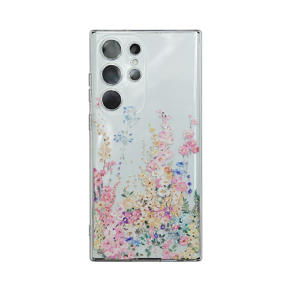 TEMU Phone Case: Bloom Trendy Fashion Phone Case, Suitable For Full-coverage Protective Case, Creative, Simple, And Niche Phone Case. For Galaxy S23,