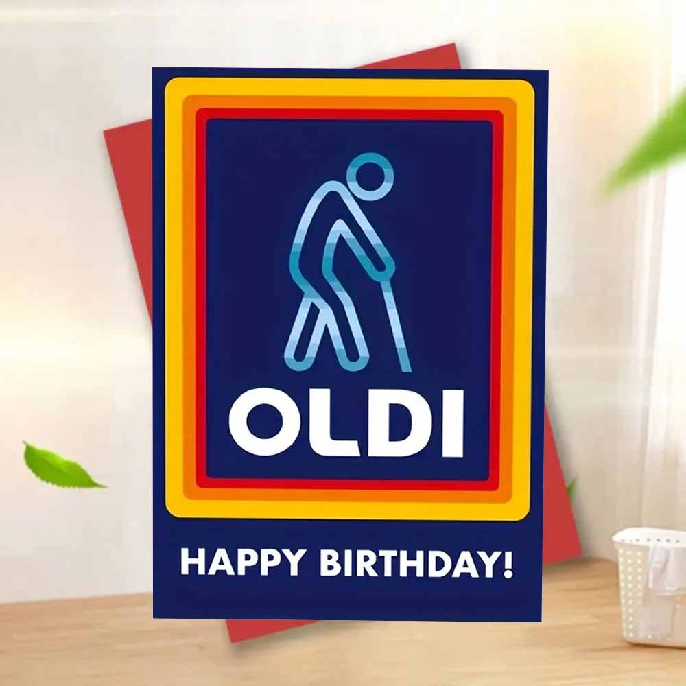 TEMU Humorous Birthday Card With Envelope – Birthday Gift For Men, Brothers, Husbands, Fathers – Humorous And Funny Style – You Can Write To Say To