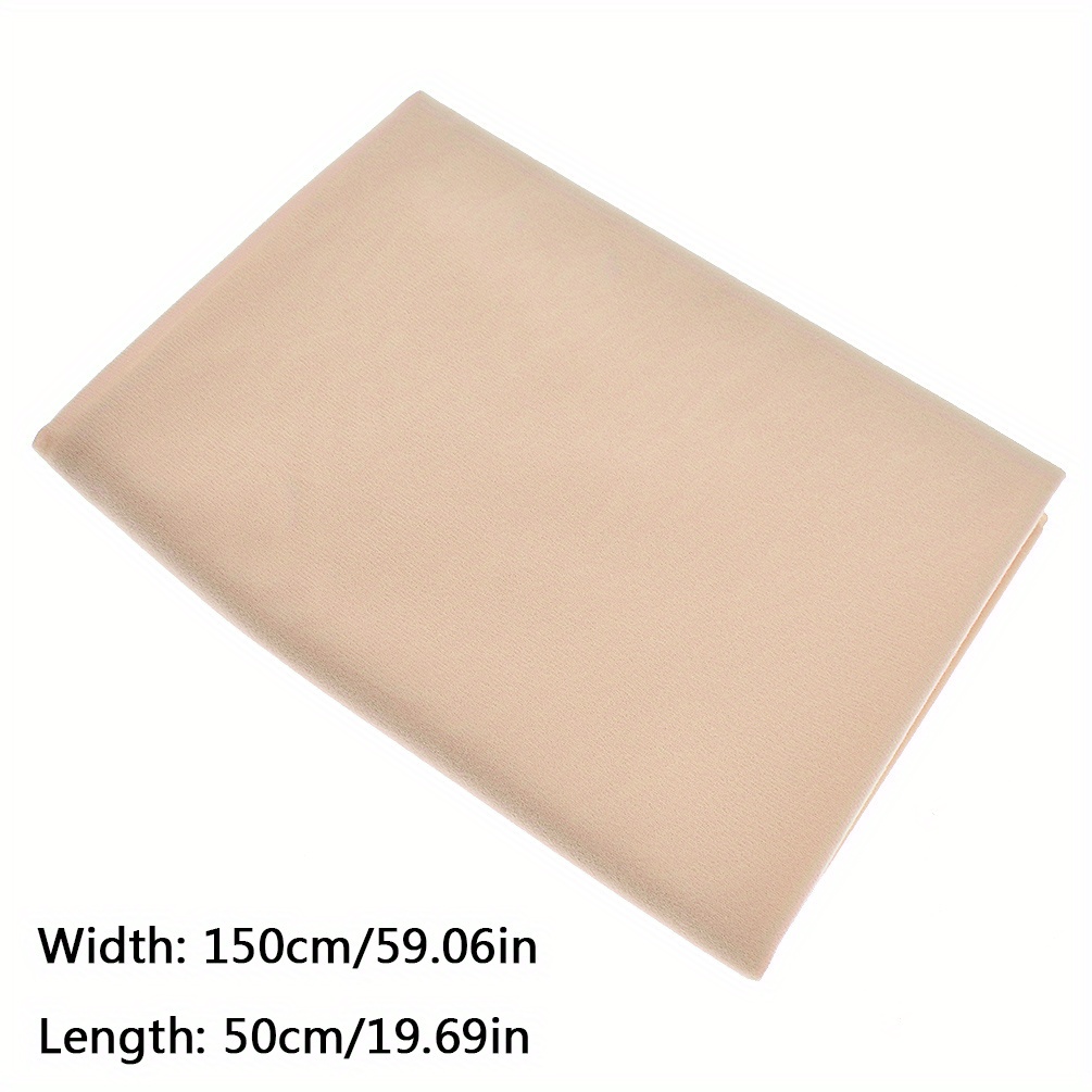 E-shop 50 x 150 cm / 19,69 x 59,06 Zoll breite Puppenhaut Plüsch Stoff Decke Kleidung Hintergrund Stoff Puppenmaterial Dünner Plüsch Stoff