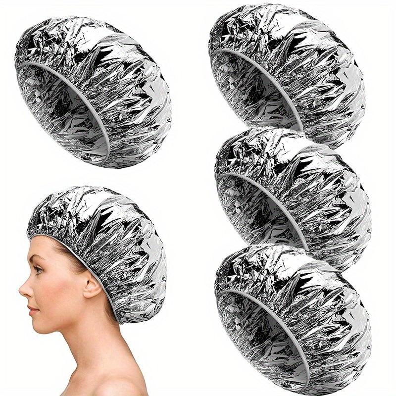 

Lot de 4 Capsules de Conditionnement en Aluminium Réutilisables pour Tous Types de Cheveux - Parfaites pour la & le Coiffage, Qualité de Salon