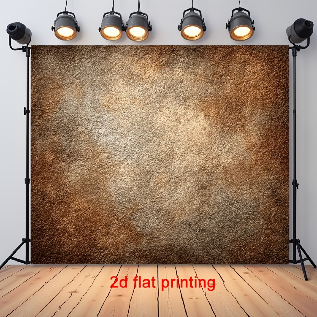 Rustic Textured Style Photo Booth Background Party Decoration Banner