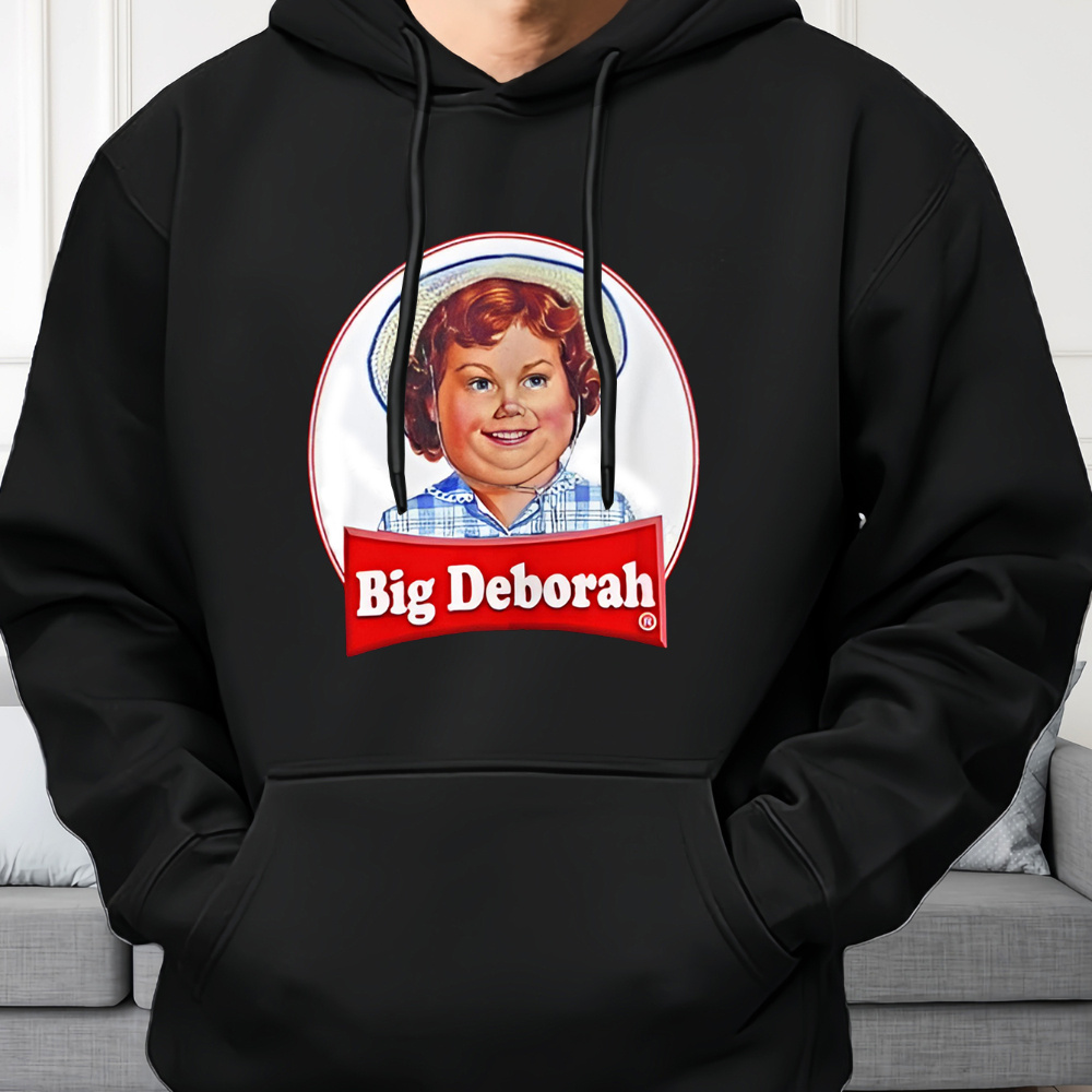 

1pc Big Unisex Sweatshirt - , , Hooded , Printed Pattern, , Regular Fit, , , Drawstring, Long-sleeve For Fall/