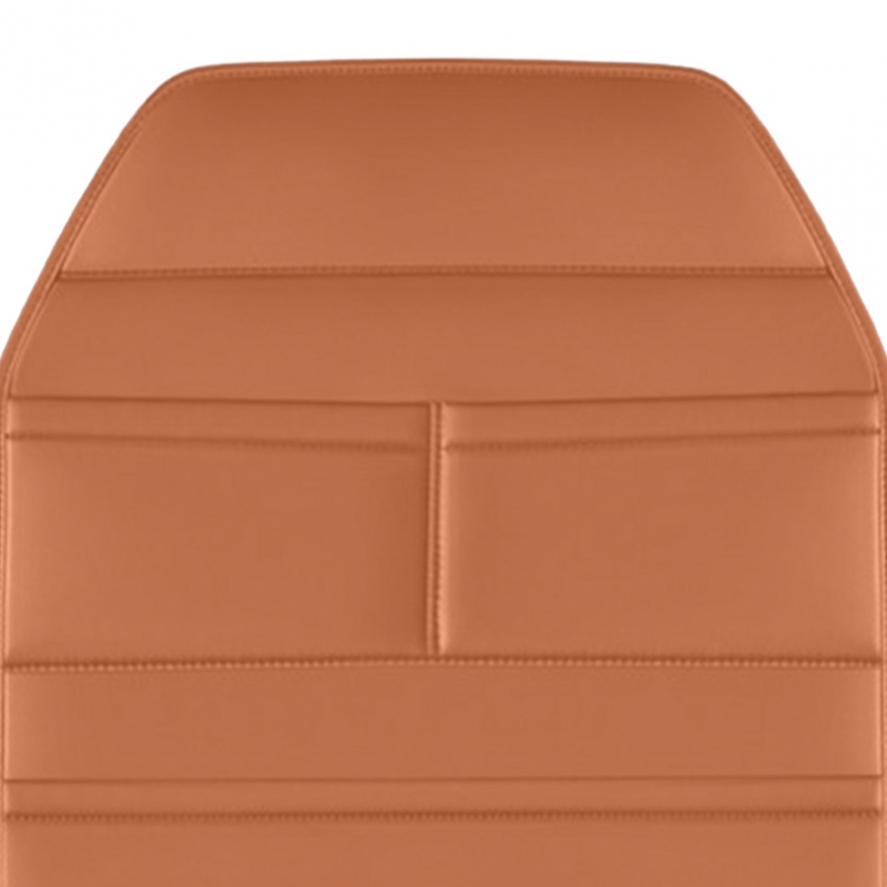 Car Seat Back Organizer Faux Leather Material Multifunctional Large Capacity Storage Bag Compatible with Various Car Models