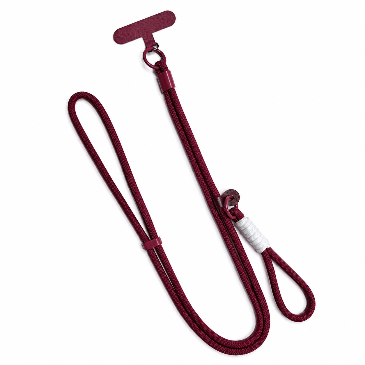 TEMU 1pc Cordon de téléphone universel réglable et détachable, 2-en-1 Bandoulière et bracelet de cou, Bandoulière anti-perte avec clip de téléphone,