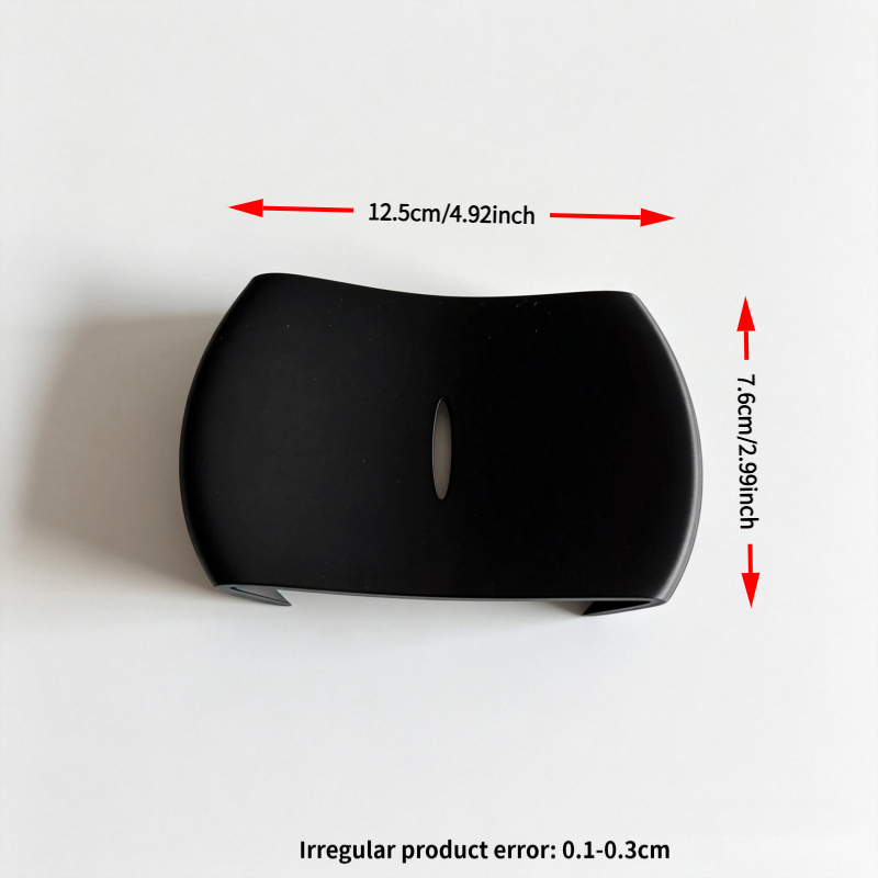 TEMU Curved Soap Dish, Creative Draining Soap Holder, Household Bathroom Storage Tray, Bathroom Countertop Soap Box, Minimalist Light Luxury Soap