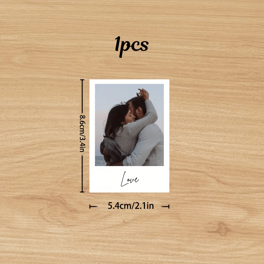 E-shop Personalisiertes Mini-Fotoalbum - Benutzerdefiniertes Fotoalbum mit Cover, eigener Bilder - Geburtstags-/Jahrestags-/Weihnachtsgeschenke - Paar,