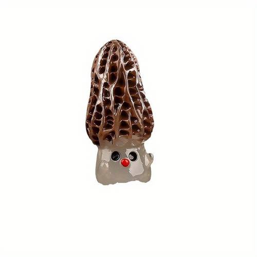 5pcs Set of --Dark Mushroom Ornaments- Handmade Resin Miniature Landscapes and Home Decoration Accessories, Hanging Decorations