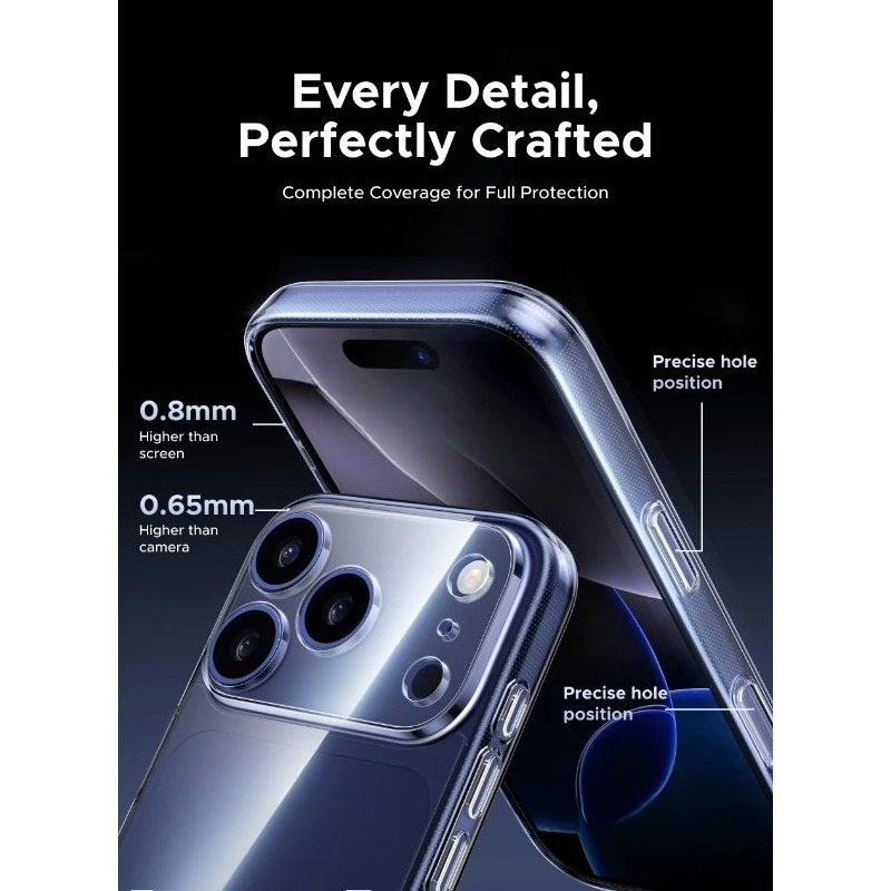 Husă Transparentă DeLux pentru Iphone 17 Pro [1]