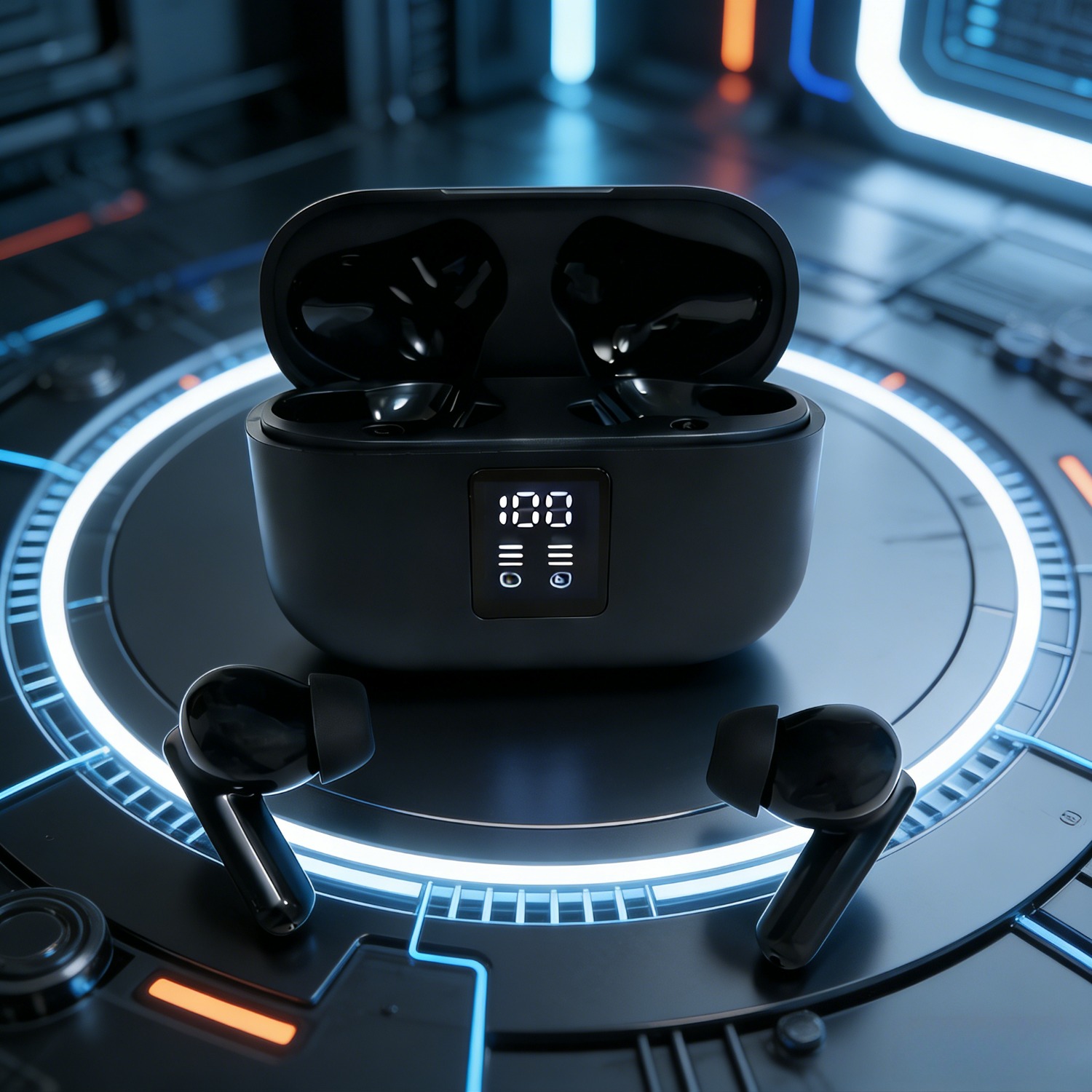 Game Headphones | Wireless In-ear Type | Long-lasting Battery And Portable Design | Clear Microphone | Tips | Suitable For An