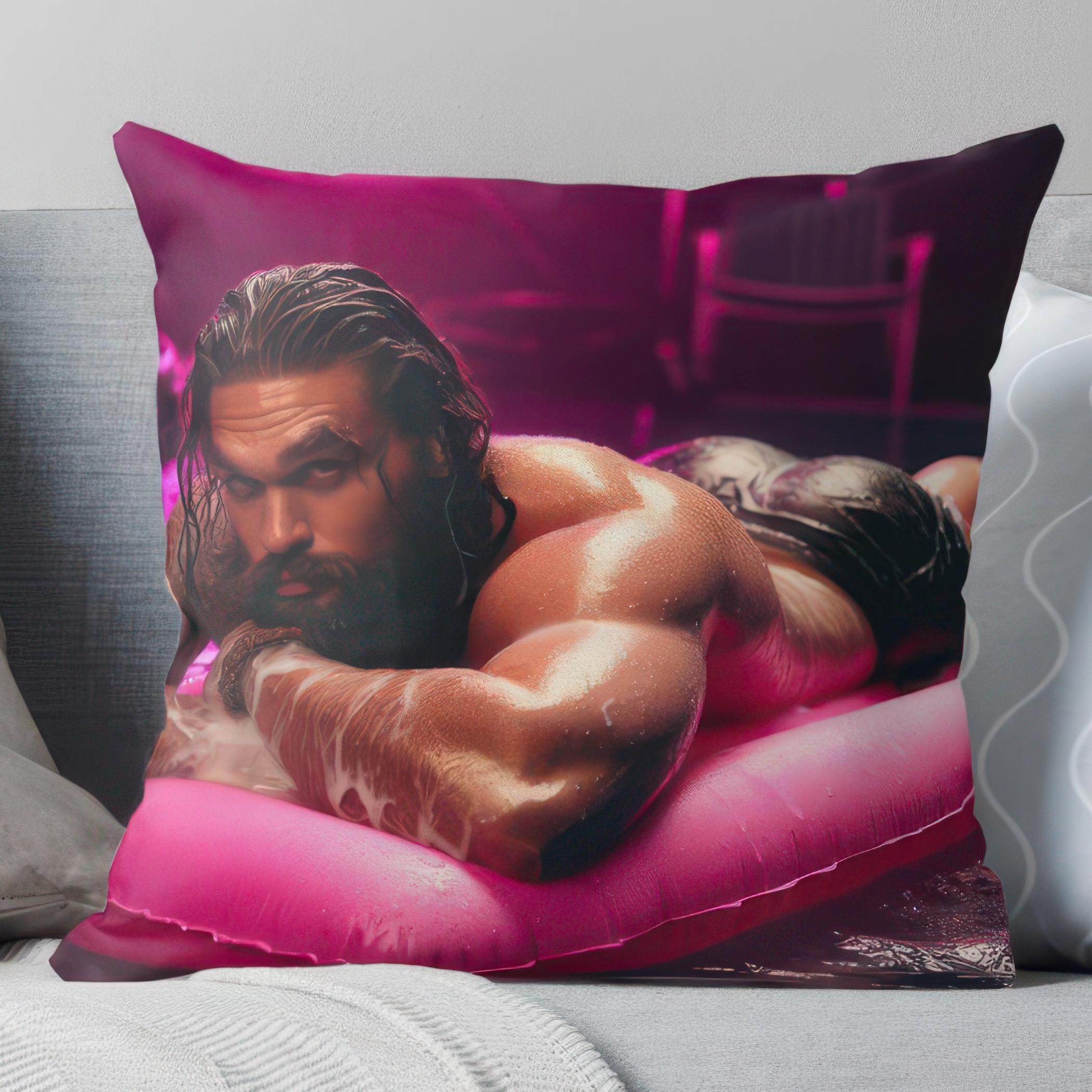 TEMU 1pc Jason Vintage Double-sided Printed Cover With Zipper Closure - 18x18 Inch Durable Sofa/bed/pillow Case, Print For Home Decor Gift For Fans