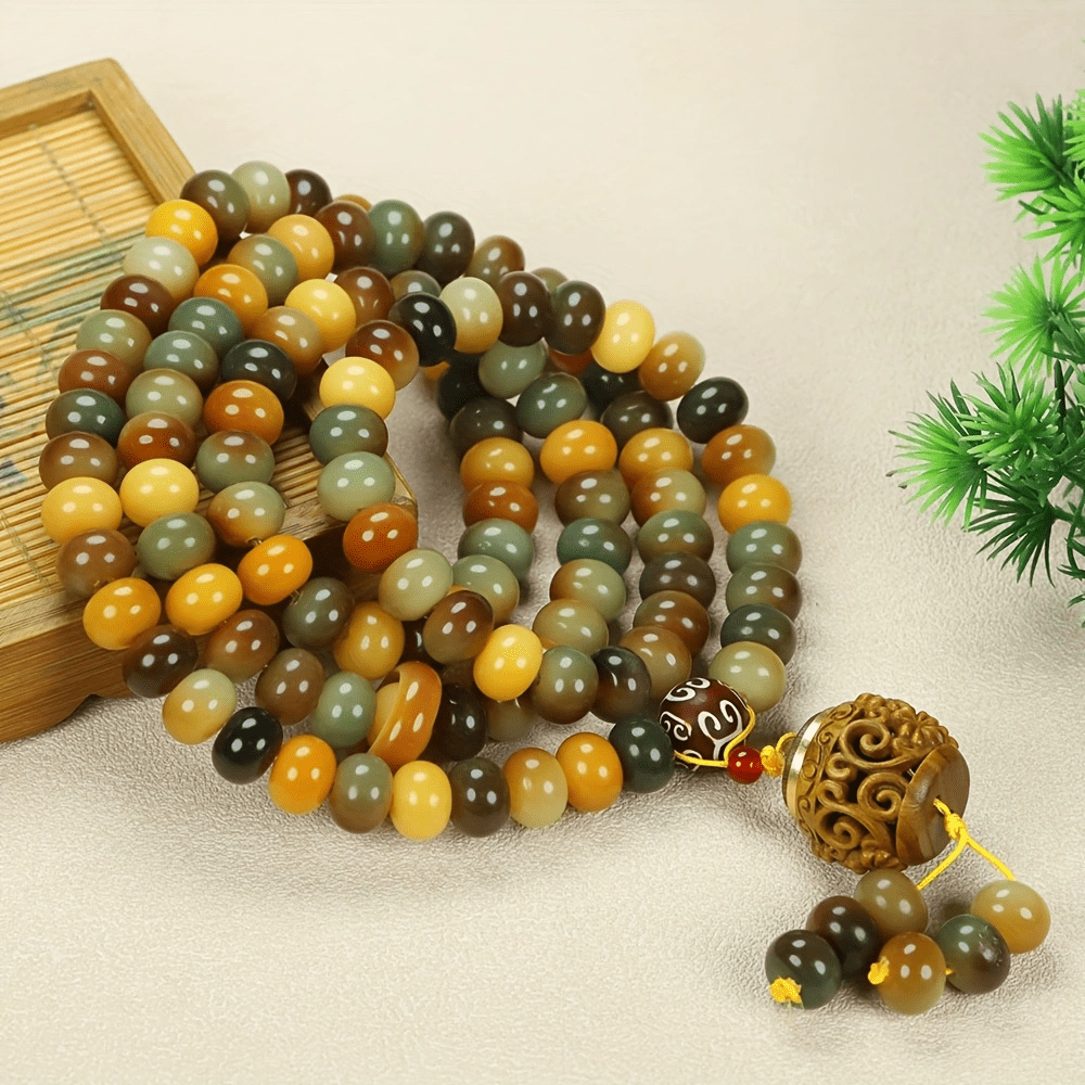 Handmade Bohemian Style Colorful Beaded Necklace