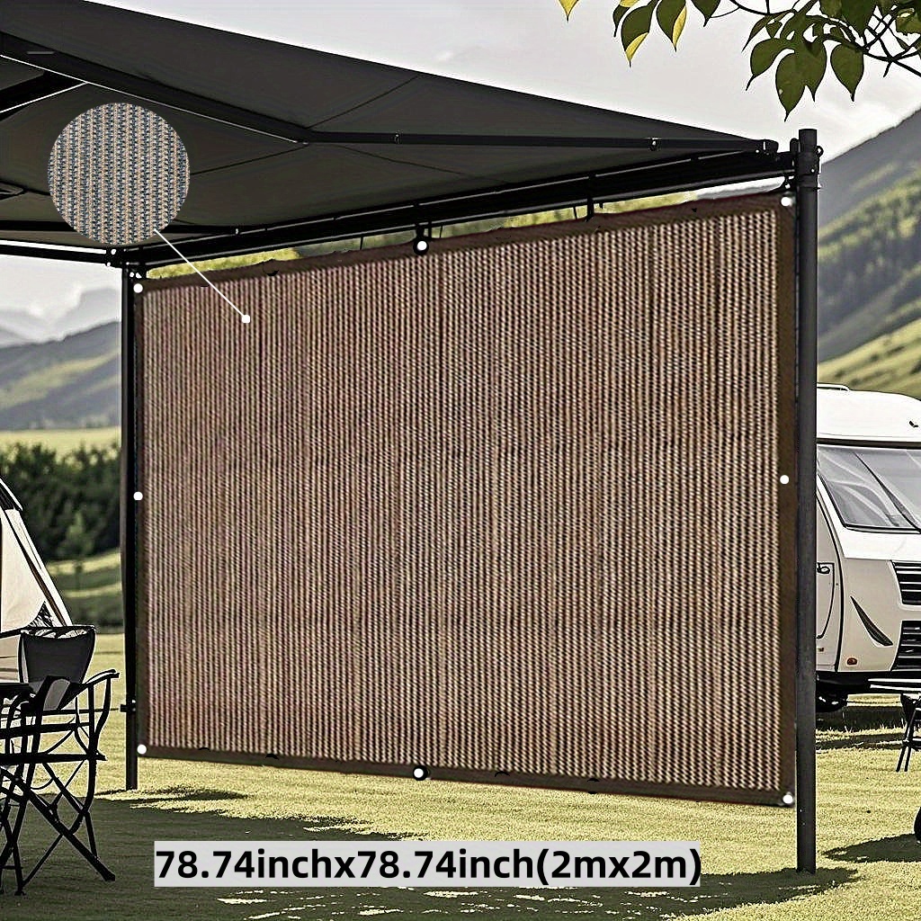 blackout fabric and sunshade net   rv installation with high density light protection uv resistant suitable for rvs courtyards   camping gardens   and   colors may  