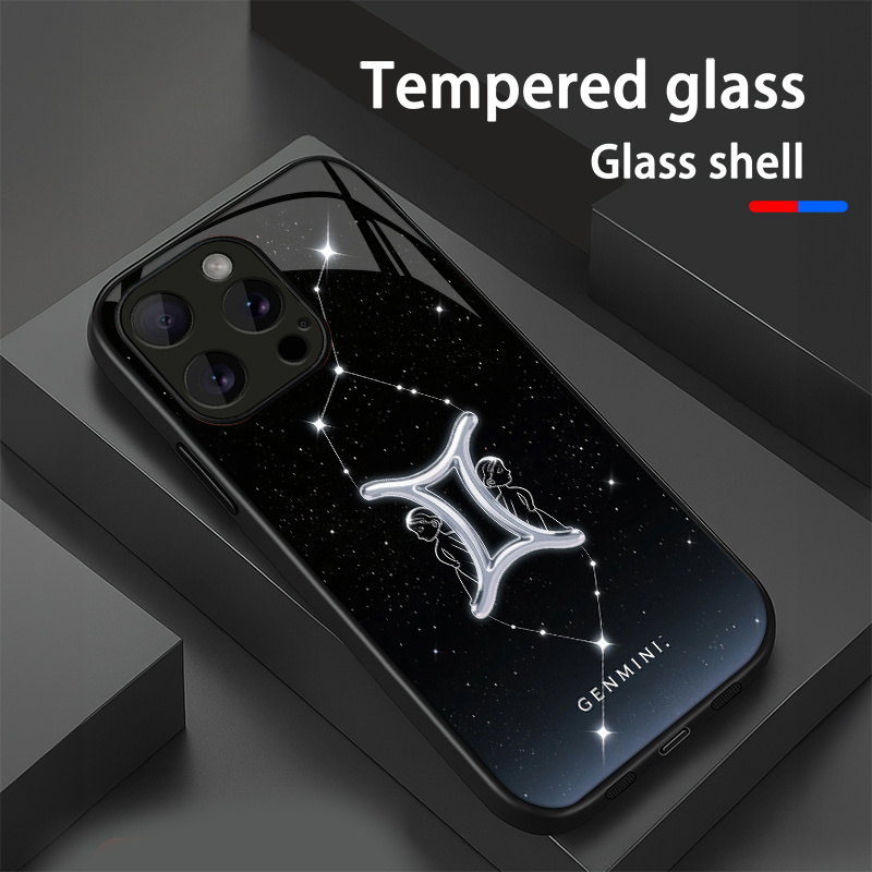 TEMU Phone Case: Black Starry Sky Phone Case, Suitable For Iphone 16, 16 Plus, 16 Pro, 16 Pro Max, Iphone 15, 15 Plus, 15 Pro, 15 Pro Max, 14, 14