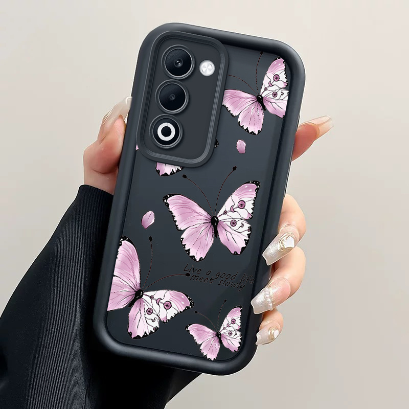 TEMU Phone Case Suitable For Oppo A5 Tpu Protective Casing Shockproof Trendy Cover