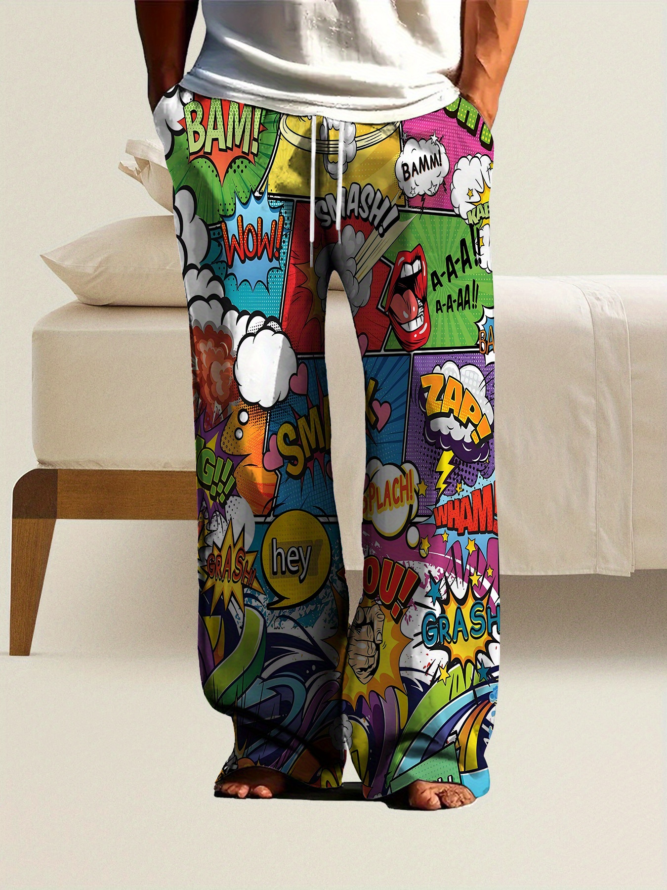 美品✨Ameri コラボ　LITTLE FUNNY FACE PANTS a4f682135386408ba67aeed5229c1a