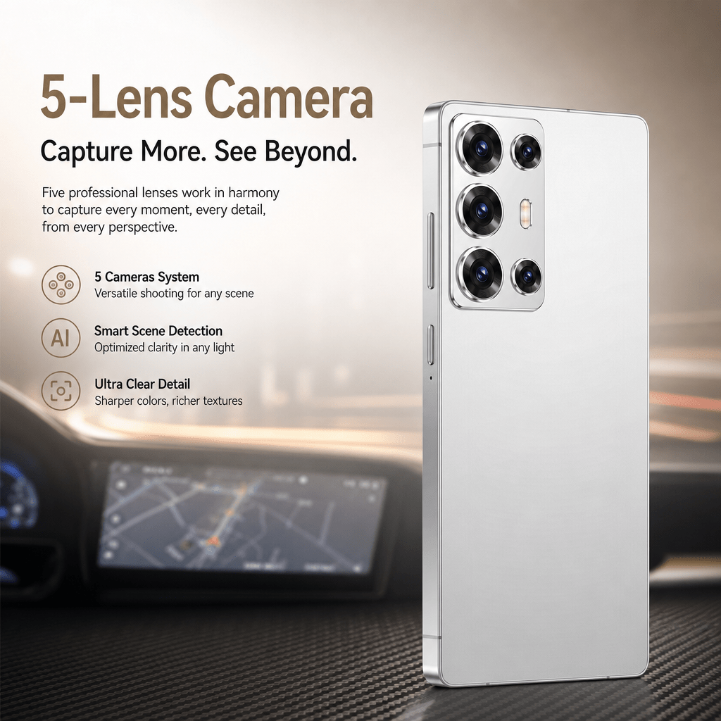 senior   unlocked spare device 6 8 hd large screen 4 64gb expandable   facial recognition   case type c cable Product details 5