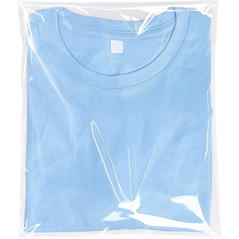 200 large self sealing plastic bags   30 48 x 40 64cm transparent reclosable plastic bags for packing clothes t shirts pants total 200pcs