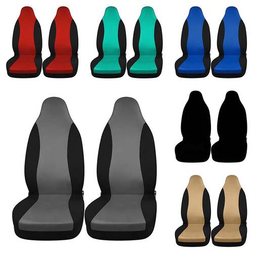 nieuw ontworpen geïntegreerde sportstoelhoezen voor voorstoelen met zitting en hoge rugleuning, met een vierseizoenenontwerp en minimalistische esthetiek. gemaakt van zachte stof met schuimvulling, geschikt voor de meeste sedanautos, suvs en vrachtwagenmodellen.