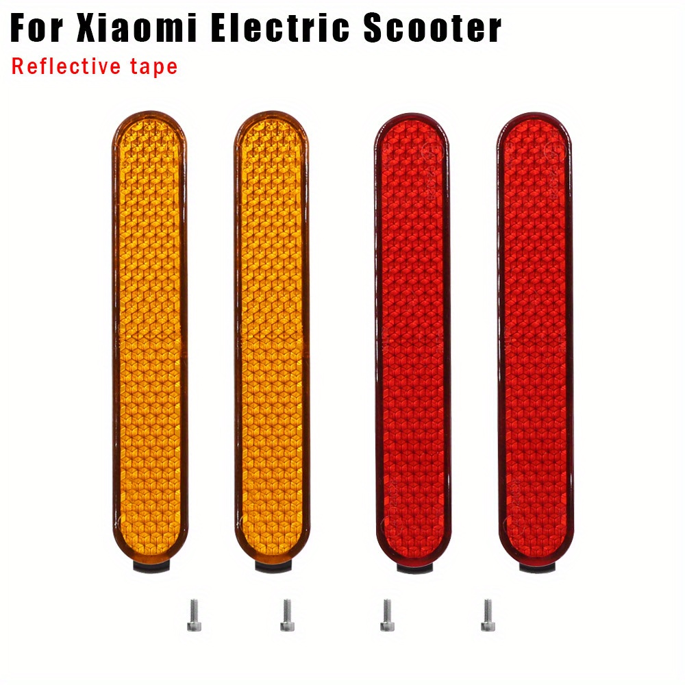 1 pereche Huse Elice Trotinetă Electrică, Carcasă de Protecție, Decorațiuni de Siguranță Nocturnă, Piese de Schimb, Curea Reflectorizantă Laterală pentru Xiaomi Pro2 1S M365 Mi3