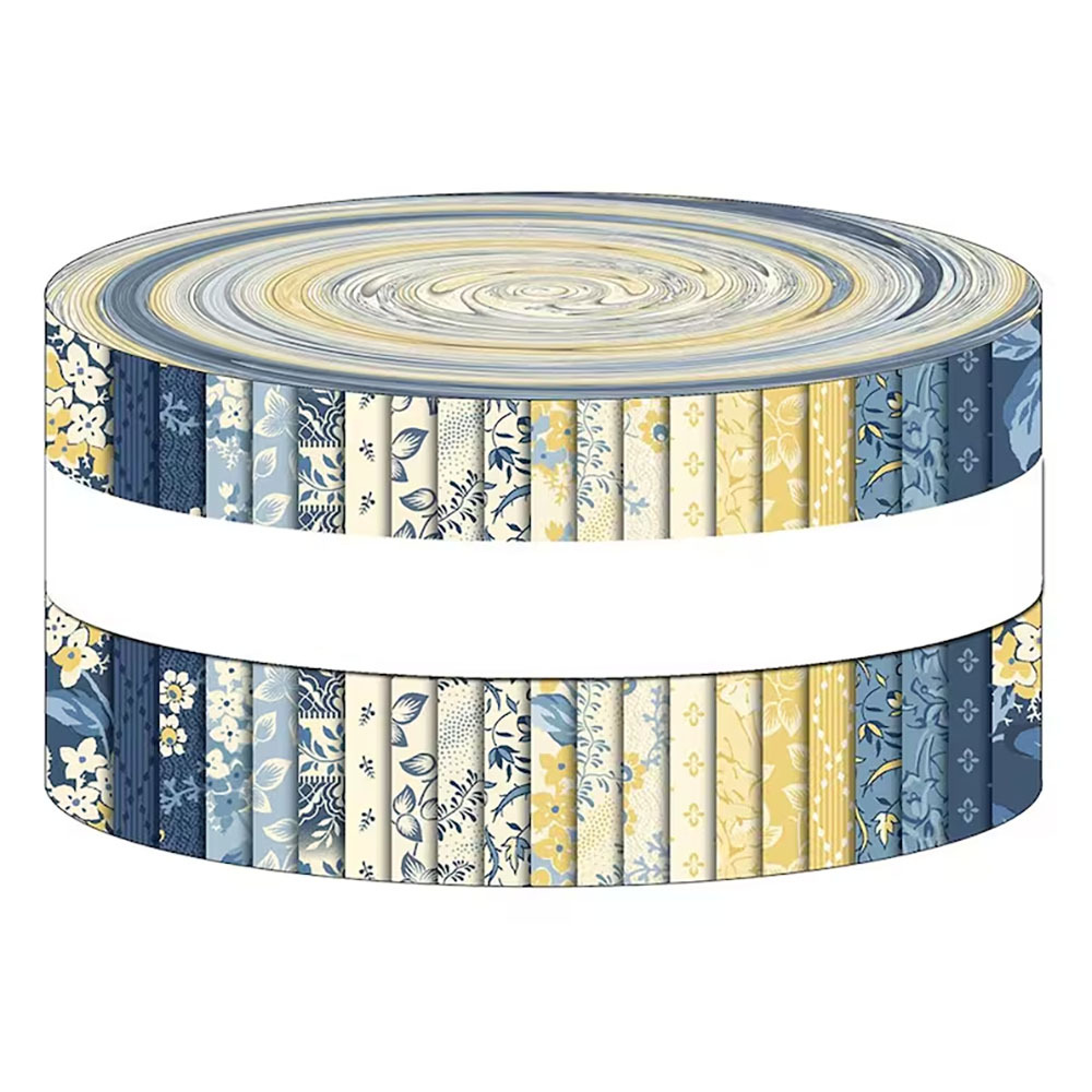 TEMU 40pcs (6.5 X 50cm/2.55 X 19.7inch) And Floral Pattern Printed Fabric Strips, Cutting And Fabric Set - Professional Sewing Pre Cut - Suitable For