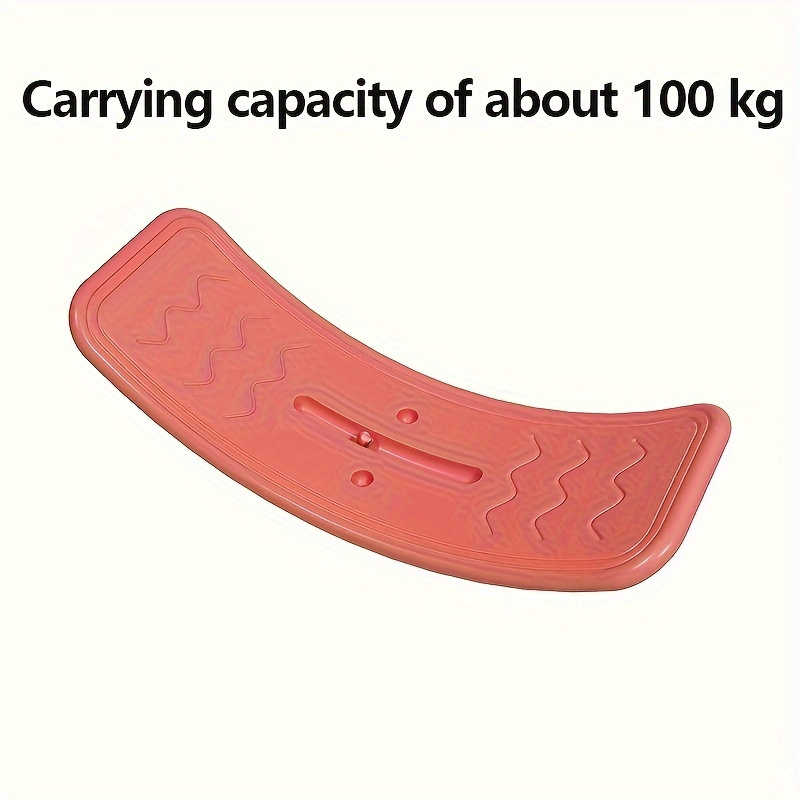 

Balance Board, Core Exercise, With Bends, Bending Stability Trainer, Training Indoor Home Balance Beam Toy, Pe Material, Suitable For 14 Years Old And Above