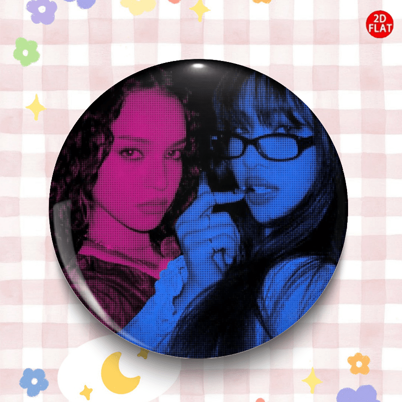TEMU 2D, ( 2D) Pin/Broche/ de Plástico de Anime y Dibujos Animados de 2026, Novedad, para Ropa, Sombreros, Mochilas y Otros Accesorios Pequeños -