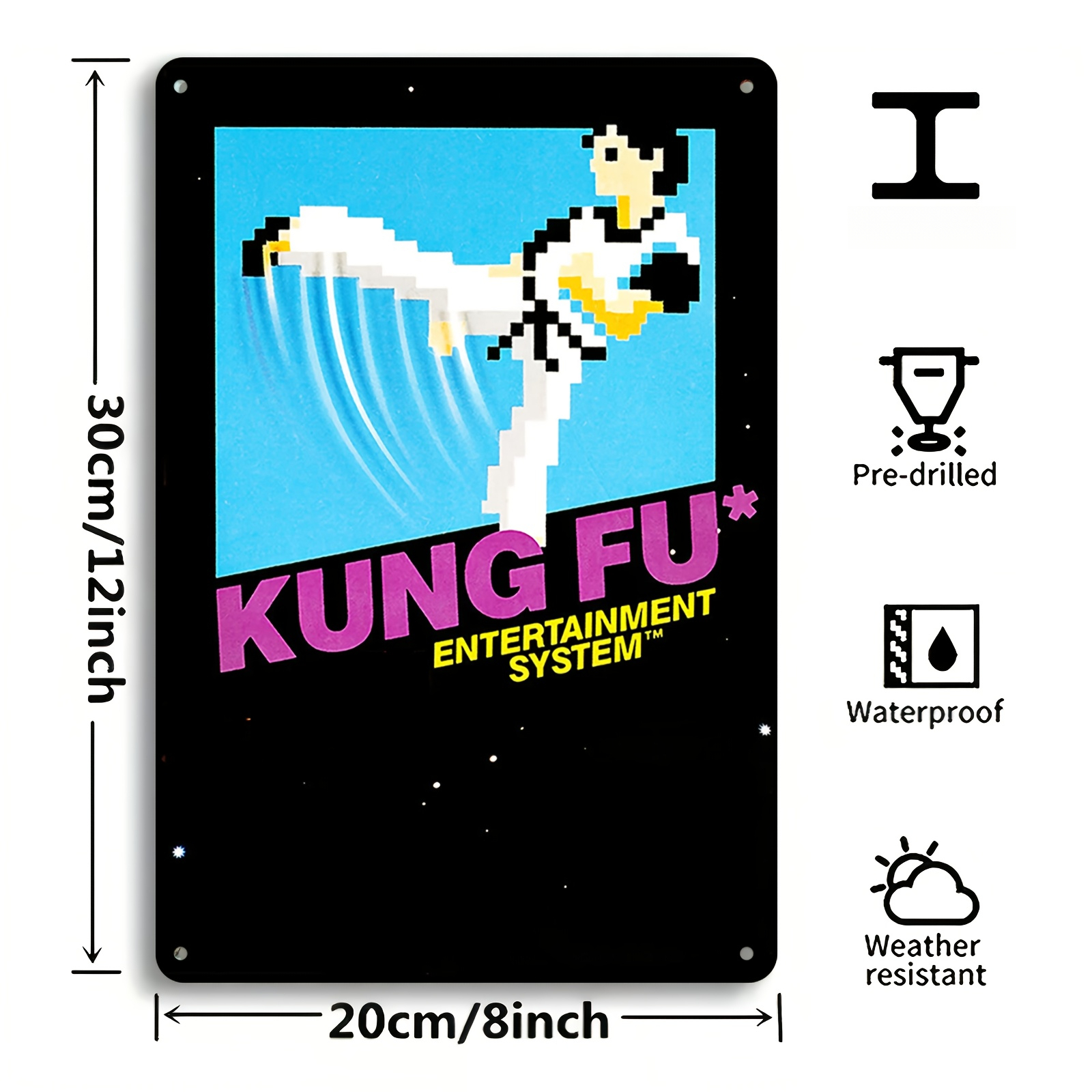 A53C9364F900413489F219C272A854C7-Goods.jpeg kung fu nes spiel poster - retro vintage wandkunst