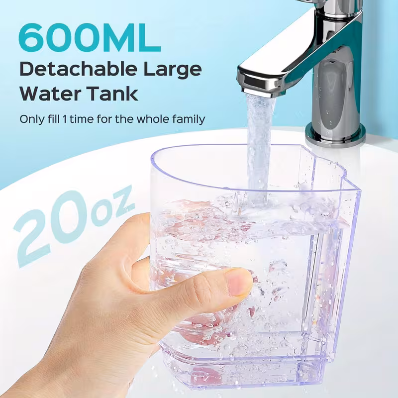professional water flosser for teeth 2 and 12 pressure settings electric dental pick for orthodontic braces sensitive gums home use for multiple family Product details 2