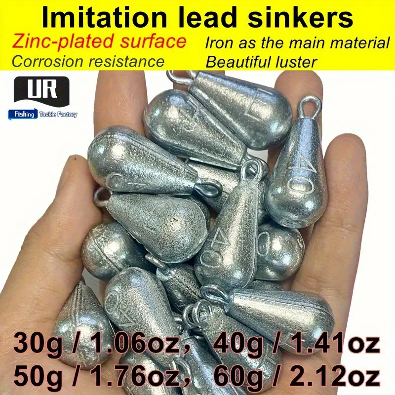 12 teardrop shaped fishing sinkers outdoor fishing lead - Temu Kuwait 12 teardrop shaped fishing sinkers outdoor fishing lead - Temu Kuwait