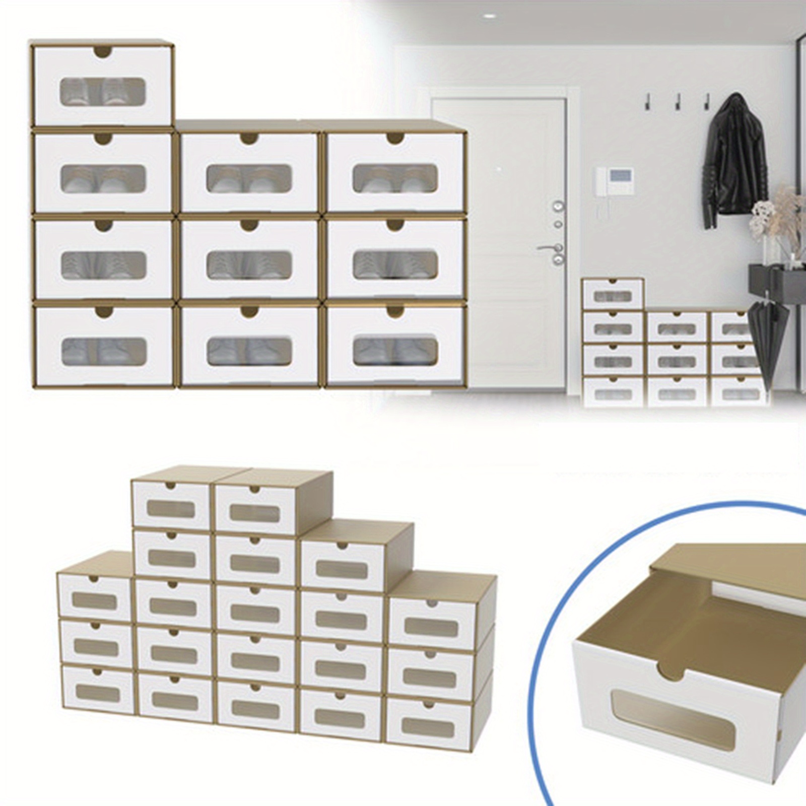 20 stck sneaker boxen schuhkartons aufbewahrung karton - Temu Germany